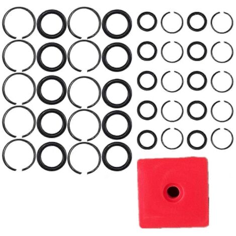 (10+10 jeux) Anneaux de retenue pour clé à chocs 3/8 po et 1/2 po (1/5)