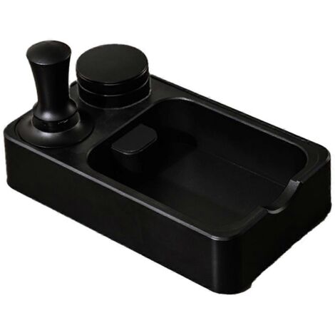 Boîte de rangement pour tasseur à café, distributeur de poudre, noir (1/5)
