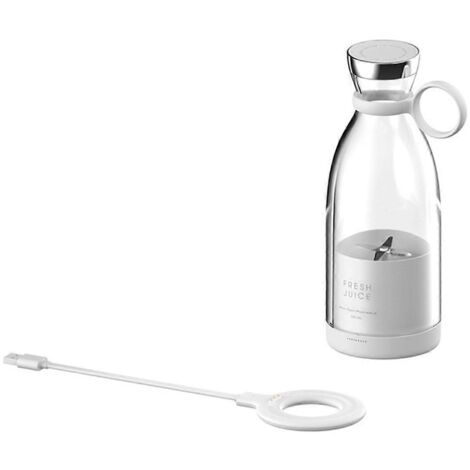 Extracteur de jus de fruits portable sans fil pour usage domestique, blanc (1/5)