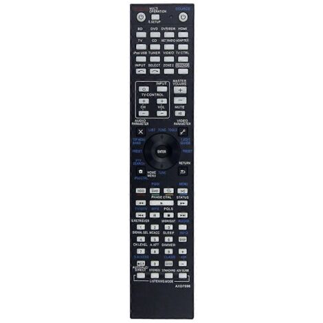 Télécommande de remplacement AXD7596 pour Pioneer AXD7725 VSX-72TXV (1/5)