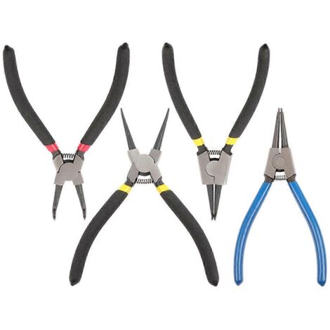 Pince à circlips, pince combinée pour clips de retenue, pince à œillets (1/5)