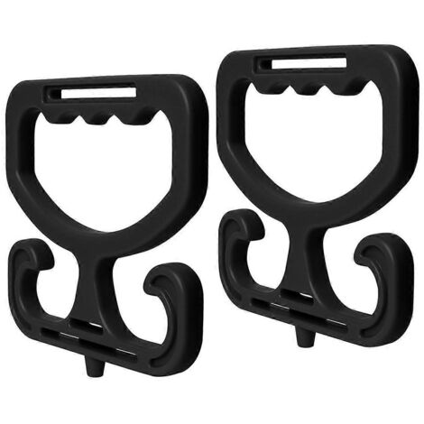 Porte-sacs d'épicerie, porte-sacs de courses avec poignée, lot de 2 (1/5)