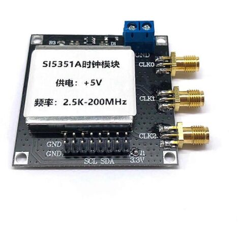 Module générateur d'horloge RF haute précision SI5351 2,5 kHz - 200 MHz (1/5)
