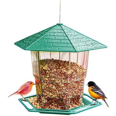 Mangeoire pliable pour oiseaux sauvages, grande capacité, étanche (1/5)