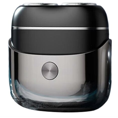 Mini rasoir électrique portable rotatif pour hommes, noir (1/5)