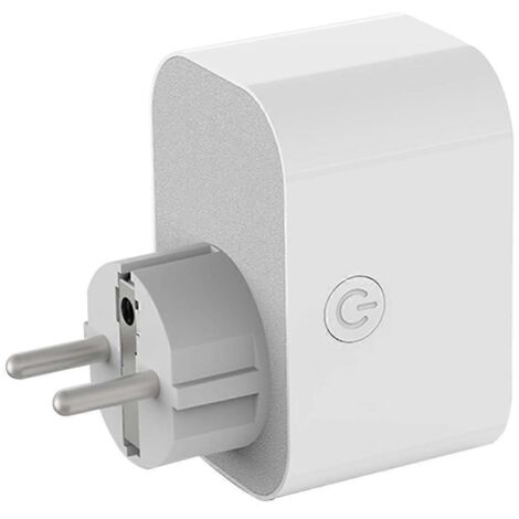Prise connectée Tuya avec commande vocale et Wi-Fi (prise européenne) (1/5)
