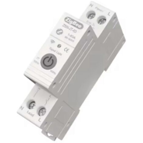 Disjoncteur intelligent Tuya ZigBee avec minuterie de réenclenchement pour (1/5)