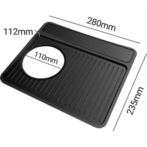 Tapis antidérapant en silicone anti-poussière pour machine à café Bofu 870/880 (modèle B) (1/5)