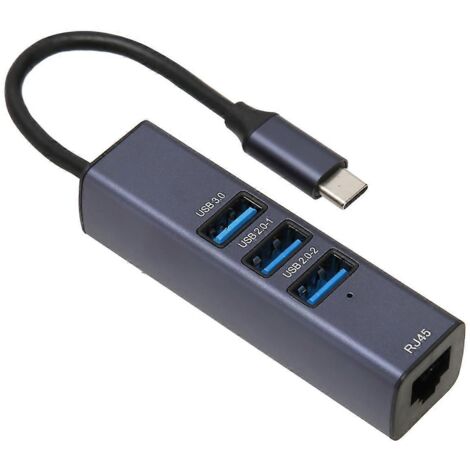 Adaptateur USB-C vers Ethernet RJ45 Gigabit Ethernet