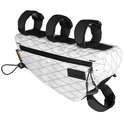 Sacoche de cadre de vélo Rhinowalk 1,7 L blanche (1/5)