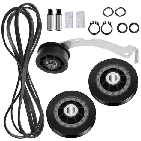 Kit de réparation pour sèche-linge RB170002 et ensemble de poulies de renvoi pour sèche-linge D516792 (1/5)