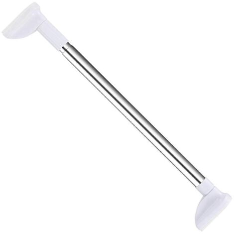 Tringle à vêtements télescopique sans perçage, barre à rideaux extensible (1/5)
