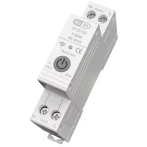 Disjoncteur intelligent WiFi Tuya avec minuterie de réenclenchement pour (1/5)