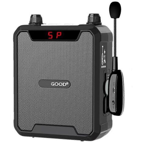 Amplificateur vocal portable 30 W étanche IPX6 avec microphone sans fil (1/5)