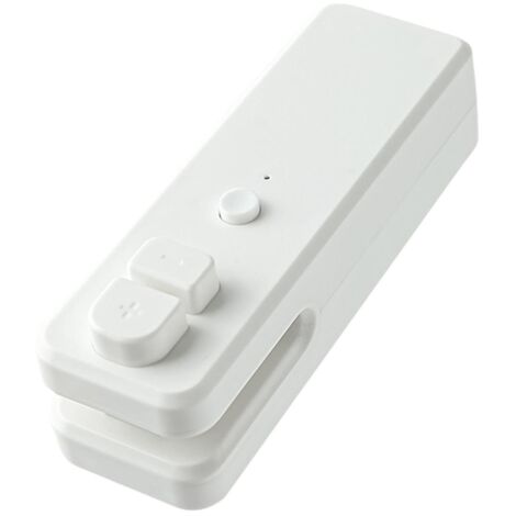 Petite machine à sceller les snacks, plastifieuse blanche (1/5)