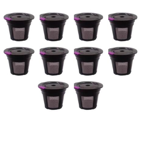 Lot de 10 filtres à café réutilisables pour capsules K-Cup (1/5)