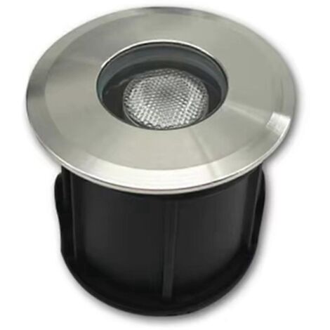 Lampe LED blanche pour terrasse, étanche IP68, en acier inoxydable (1/5)