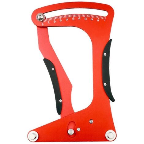 Tensiomètre de rayons de vélo VTT pour jante et groupe de roues rouges (1/5)