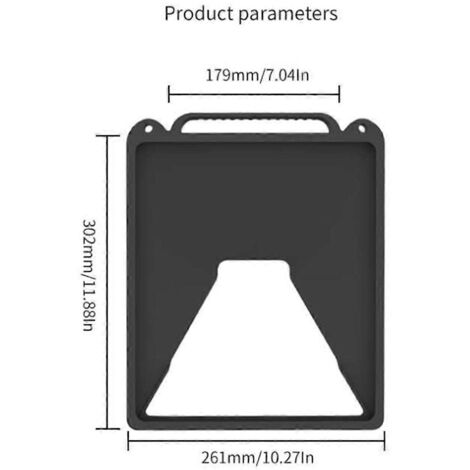 Coque de protection anti-collision en silicone blanc pour mini-voiture, (1/5)
