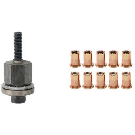 Outil manuel pour rivets et écrous de rivets M5 (1/5)