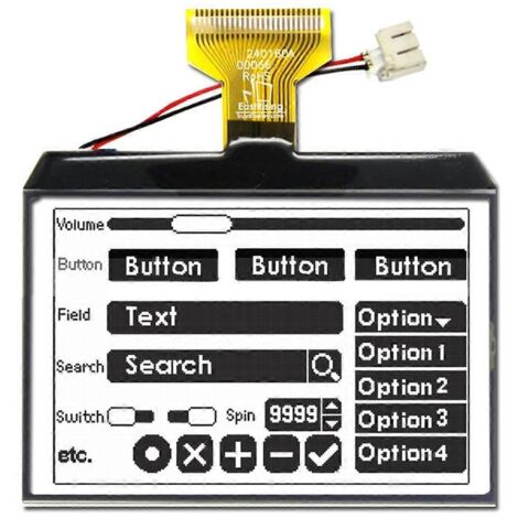 Connecteur de rétroéclairage d'interface série pour écran LCD à matrice de points (1/5)