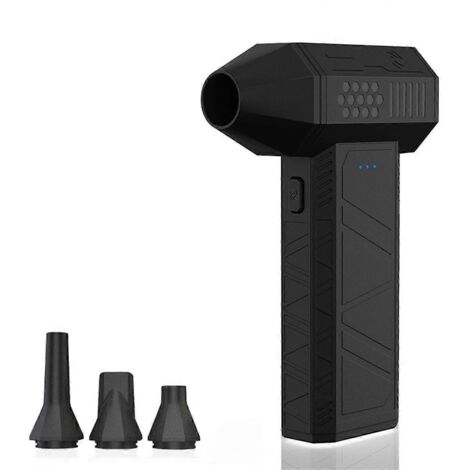 Mini souffleur d'air électrique X3 Violent Fan 110 000 tr/min avec 3 embouts (1/5)