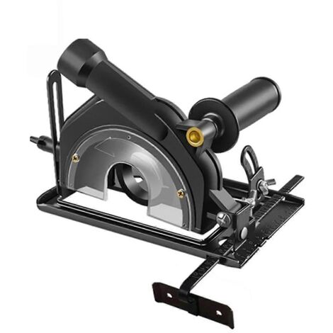 Convertisseur de meuleuse d'angle manuelle en support de base de coupe (1/5)