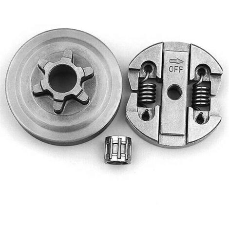kit d'embrayage, tambour d'embrayage et roulement à aiguilles compatible avec les tronçonneuses chinoises (1/5)