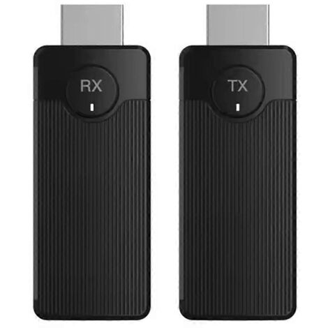 Émetteur et récepteur vidéo prolongateur sans fil compatible 50 m (1/5)