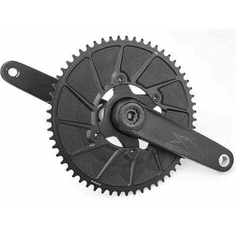 Plateau de vélo de route 110 BCD, compatible avec les transmissions 9, 10, 11 et 12 vitesses. (1/5)