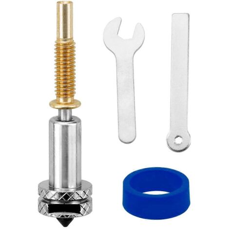 Buse monobloc en acier trempé à haut débit 0,6 mm (1/5)