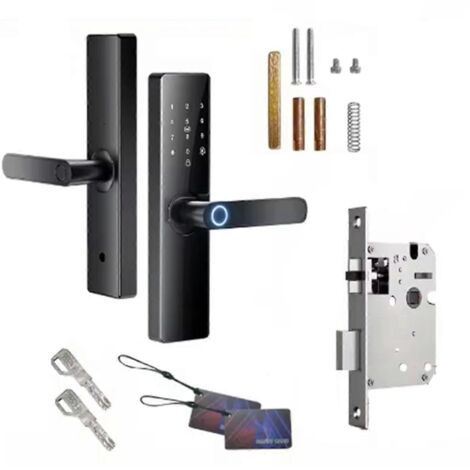 Serrure de porte électronique intelligente numérique Tuya Wifi (1/5)