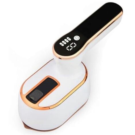 Fer à repasser vapeur de voyage 1000 W pour vêtements, mini fer à repasser vapeur LED, prise UE (1/5)