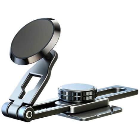 Support magnétique pour téléphone de voiture, réglable à 360°, pour tableau de bord (1/5)