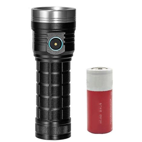 Lampe torche LED haute puissance à 8 cœurs pour l'extérieur (1/5)