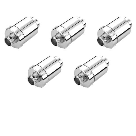 Pommeau de douche à filtre à charbon, robinet amovible, purification, lot de 5 (1/5)