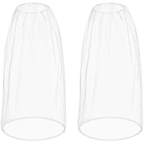 Lot de 2 grandes moustiquaires (99 x 66 cm), blanches (1/5)