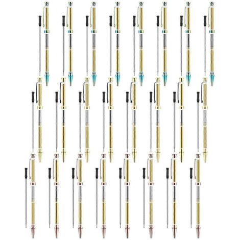 Kit de 30 stylos fins à spirale pour tournage sur bois C (1/5)
