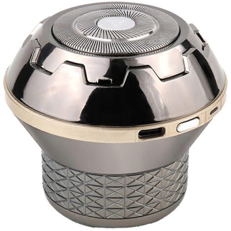 Rasoir électrique rechargeable USB, étanche, tondeuse à barbe pour crâne rasé (1/5)