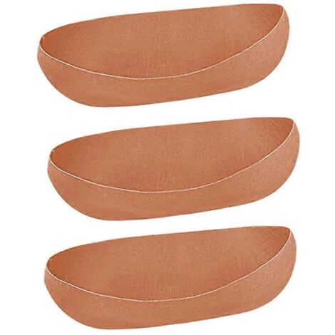 Lot de 3 doublures en feutre pour paniers à plantes suspendus, doublures en tissu pour paniers à fleurs C (1/5)