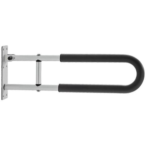 Barre d'appui de sécurité pour toilettes, barre de maintien pour personnes handicapées en forme de U (1/5)