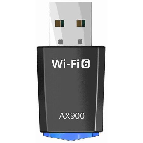 Adaptateur WiFi AX900 WiFi6 2,4 GHz/5 GHz 802.11ax pour ordinateur portable Windows 7, 10 et 11 (1/5)