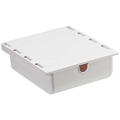 Boîte de rangement dissimulée sous le bureau, tiroir de rangement (1/5)