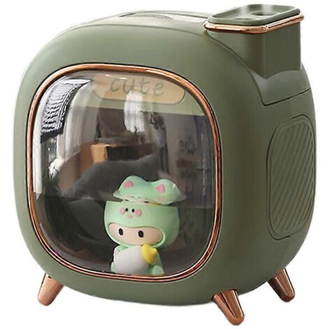 Humidificateur d'air à motif dessin animé, grande capacité, 500 ml, parfum d'huiles essentielles vertes (1/5)