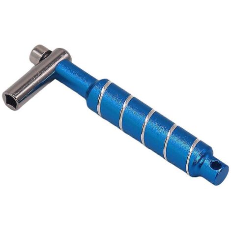 Clé d'accordage universelle pour batterie, clé d'accordage bleue (1/5)