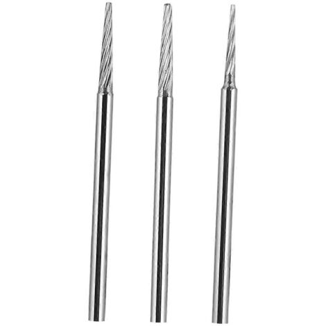 tiges de polissage de perles en acier, foret cylindrique pour finition fixe (1/5)