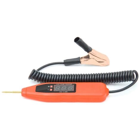 Stylo testeur de tension électrique numérique LCD 5-120 V pour voiture (1/5)