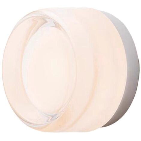 Lampe murale LED moderne couleur gelée d'ambre, petite lampe de chevet pour salon (1/5)