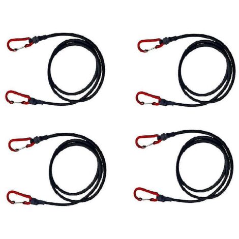 Corde élastique de 60 cm pour tente ou bagages, idéale pour le camping en extérieur. (1/5)