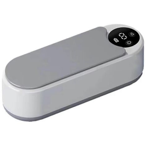 Machine de nettoyage de bijoux à ultrasons, appareil de nettoyage portable de 450 ml (1/5)